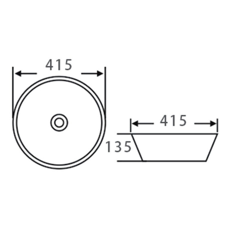 Bacha Peirano Apoyo Redonda Bch06 Grande 41 Cm - Imagen 2