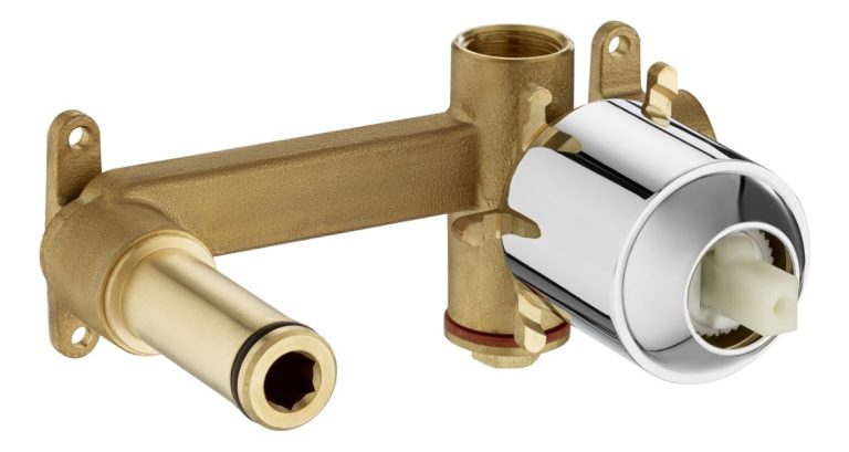 Kit De Griferia Roca Iconia Lavatorio Pared C/cuerpo Empotra - Imagen 3