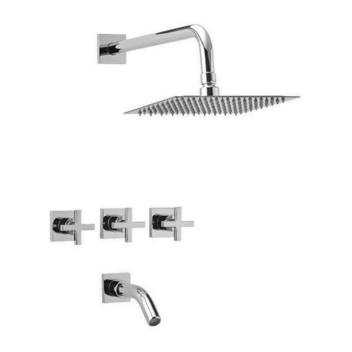 Griferia Peirano Santander Ducha Embutir Cierre Ceramico