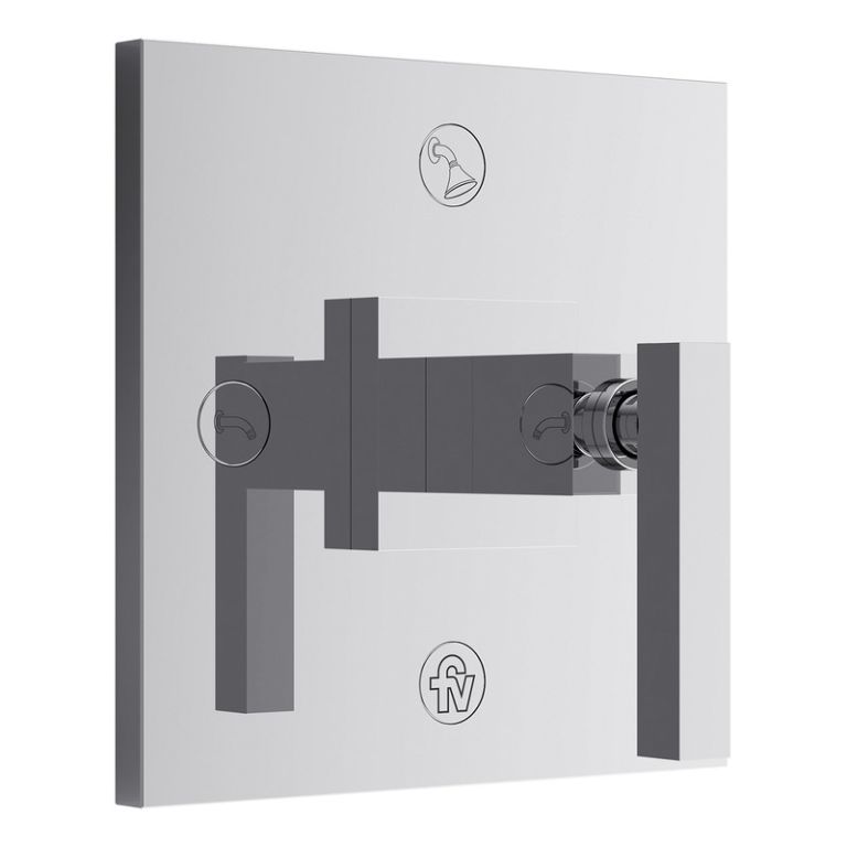 Set Conjunto Decorativo P/ Valvulas De 3 Y 4 Vías Fv Dominic