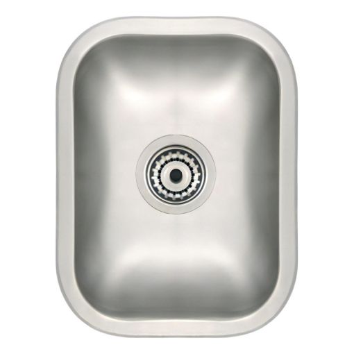 Bacha De Cocina Simple Mi Pileta 301 Acero Pulido Inoxidable