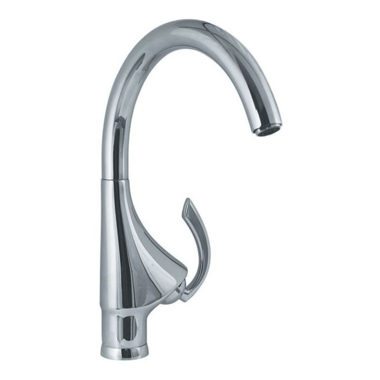 Griferia Hidromet Swan Cocina Monocomando Pico Bar Color Cromo Acabado Brillante