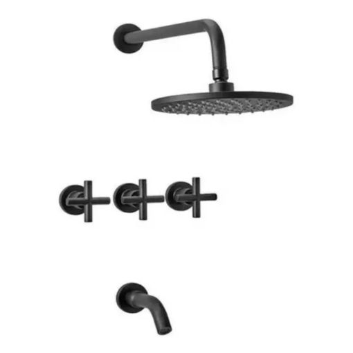 Grifería Peirano Black Velvet Ducha 80-190 Transferencia