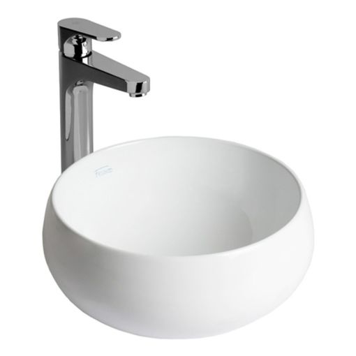 Bacha De Apoyo Ferrum Tori Vasija Profunda Blanca Lk274