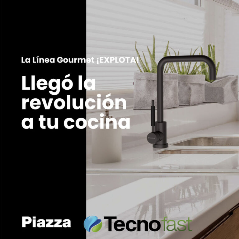 Griferia Piazza Gourmet 10303 Monocomando Cocina Negro - Imagen 6