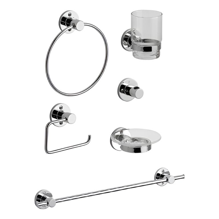 Juego De Accesorios De Baño Fv Arizona 6 Piezas