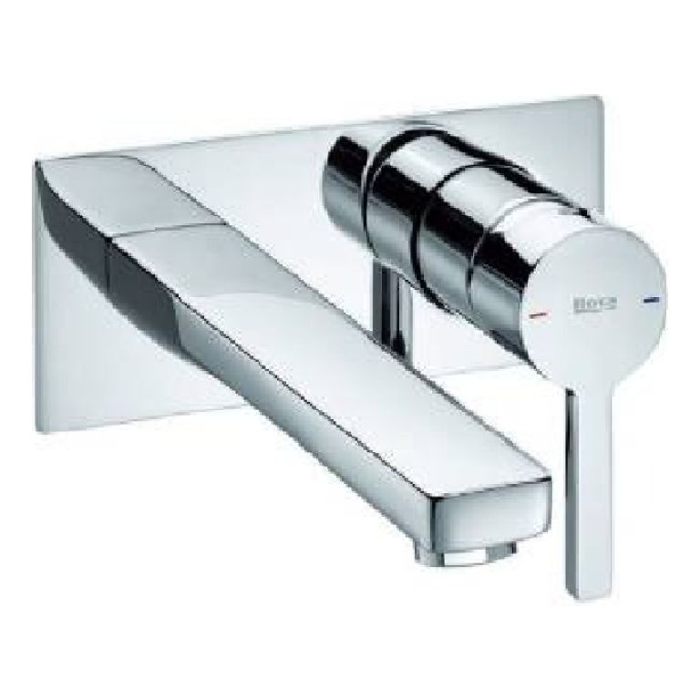 Kit De Griferia Roca Naia Lavatorio Pared C/cuerpo Empotrabl