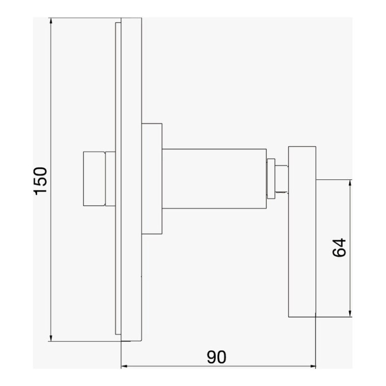 Set Conjunto Decorativo P/ Valvulas De 3 Y 4 Vías Fv Dominic - Imagen 2