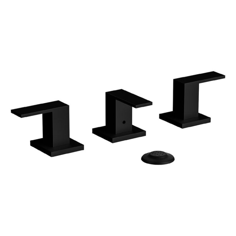 Griferia Piazza Hydros Level Bidet Negro