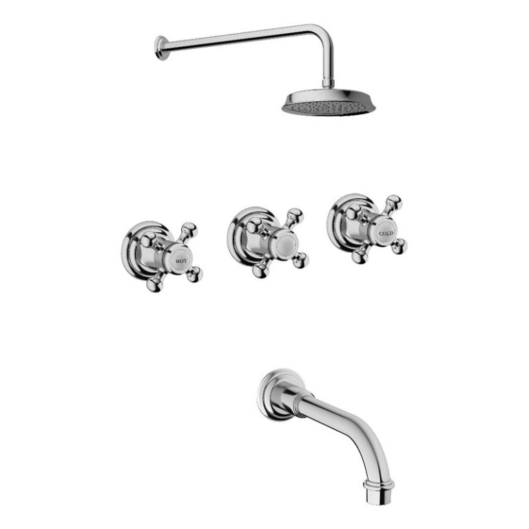 Griferia Piazza Renoir Cromo Ducha Emb C/transferencia 21906