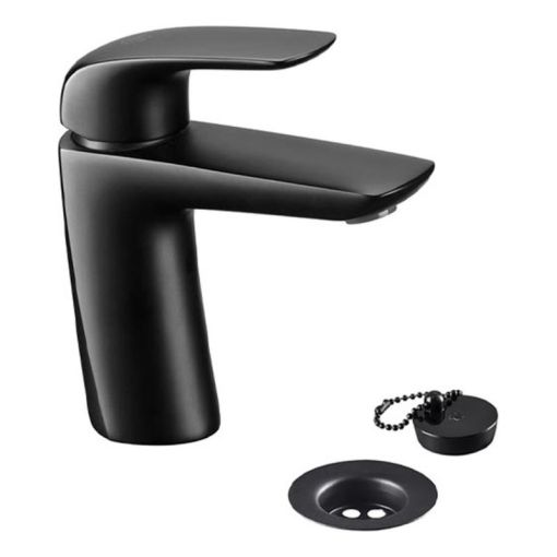 Griferia Fv Epuyen Lavatorio Monocomando Negro 0181/l2-ng