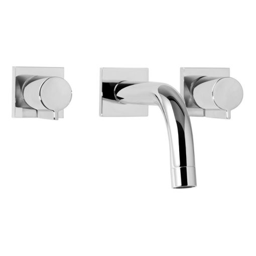 Griferia Peirano Toledo Lavatorio Pared Cierre Ceramico