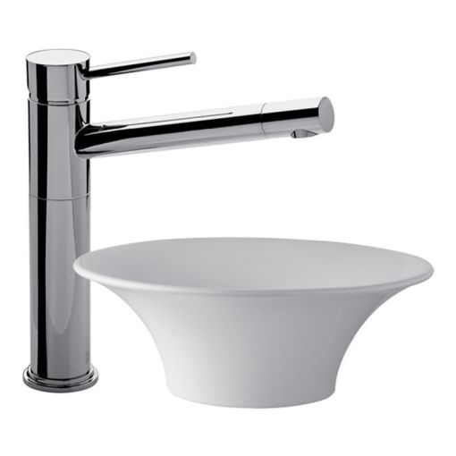 Griferia Fv Temple Vessel Lavatorio Alto 0411.02/87 Monocom