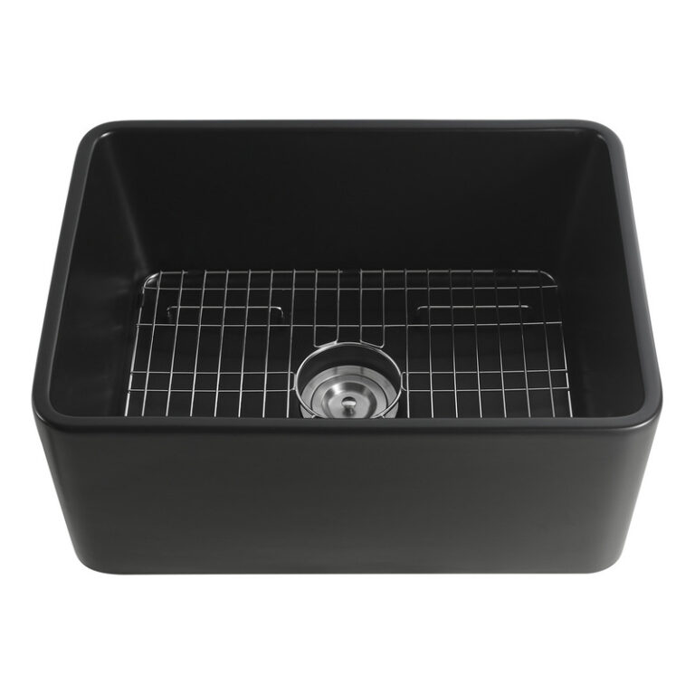 Bacha Peirano Cocina Simple Porcelana Sopapa Completa Bch16n - Imagen 4