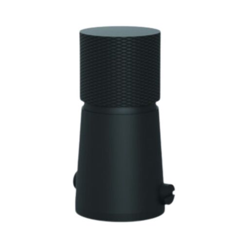 Griferia Hidromet Bidet Texture Black Monocomando 9802negr