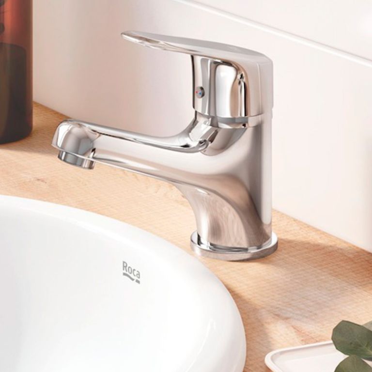 Griferia Roca Coral Lavatorio Monocomando Cromo - Imagen 3