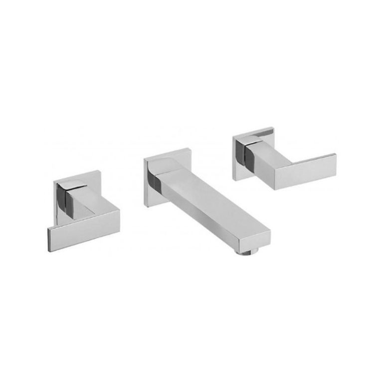 Griferia Piazza Hydros Urban Level Lava Pared