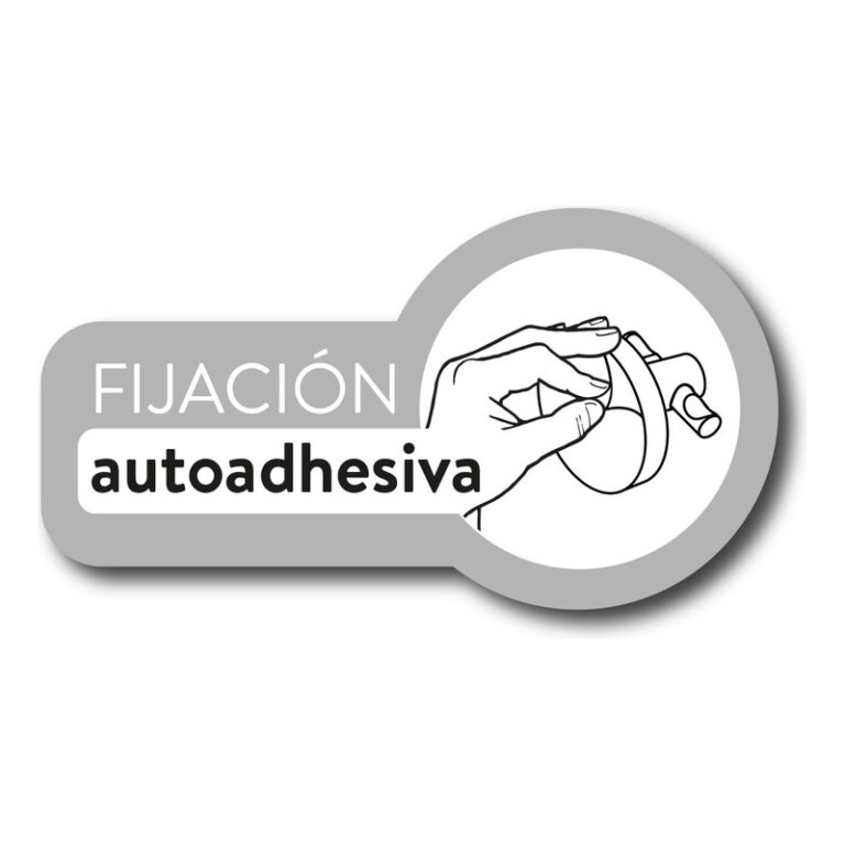 Aro Toallero Peirano Stick 19020 Cromo Adhesivo - Imagen 2