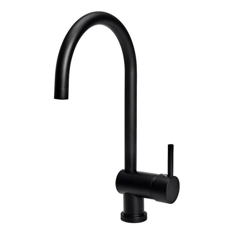 Griferia Peirano Black Velvet Cocina Mesada Monocomando