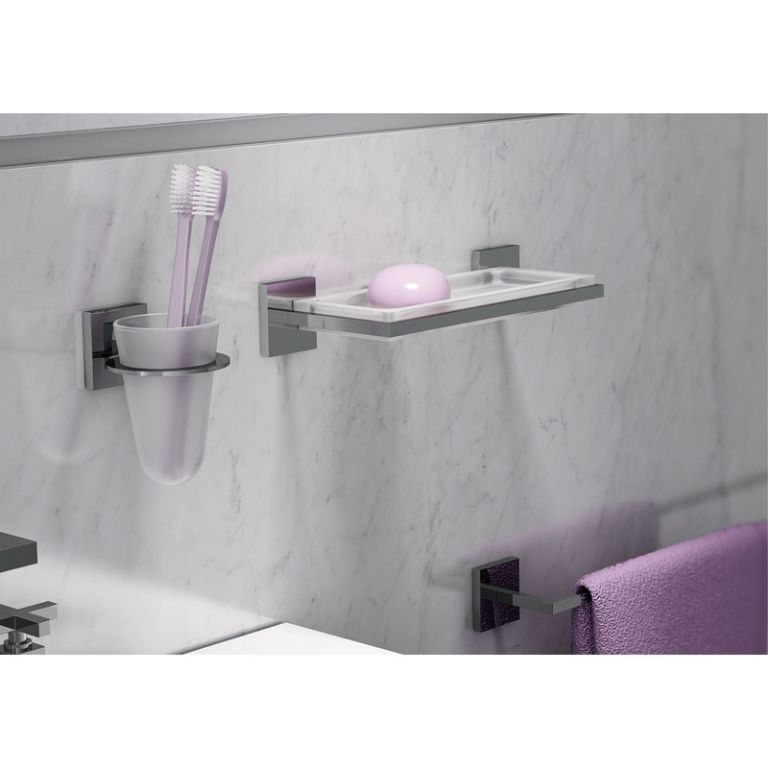 Aro Toallero Corto Fv Dominic 163/85 Accesorio Bano Cromo - Imagen 2