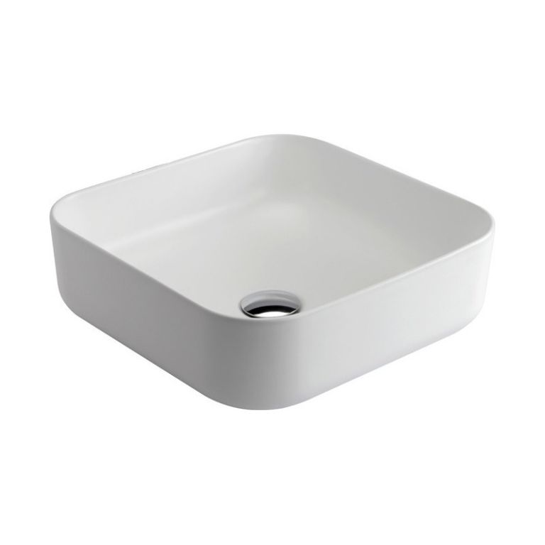 Bacha Ferrum Tori Lk394 Ceramica Blanco - Imagen 3