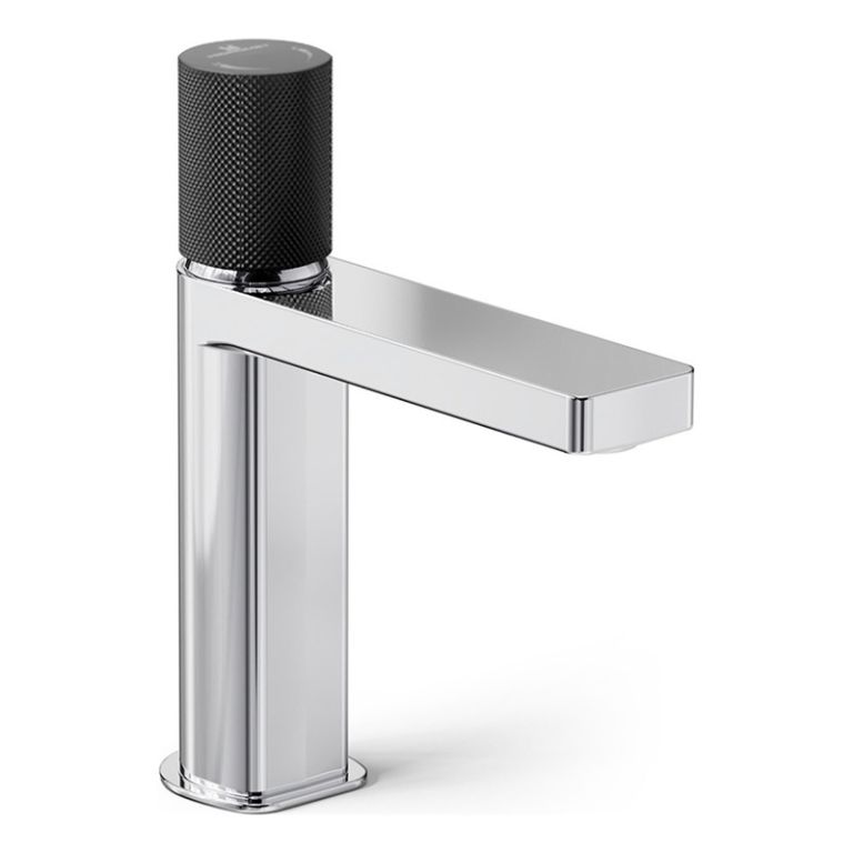 Griferia Lavatorio Bajo Monocomand Hidromet Texture 9801crne