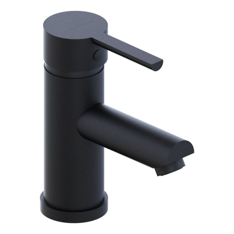 Griferia Hidromet Storm Black Negra Lavatorio Bajo