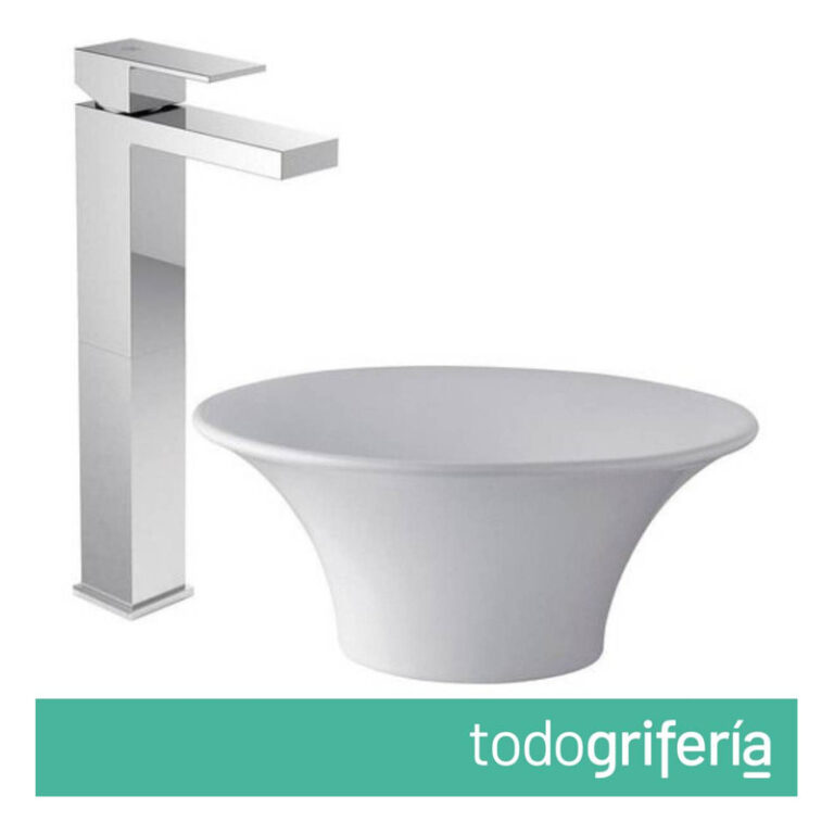 Griferia Fv Dominic New Monocomando Lavatorio Alto 181.02/85 - Imagen 3