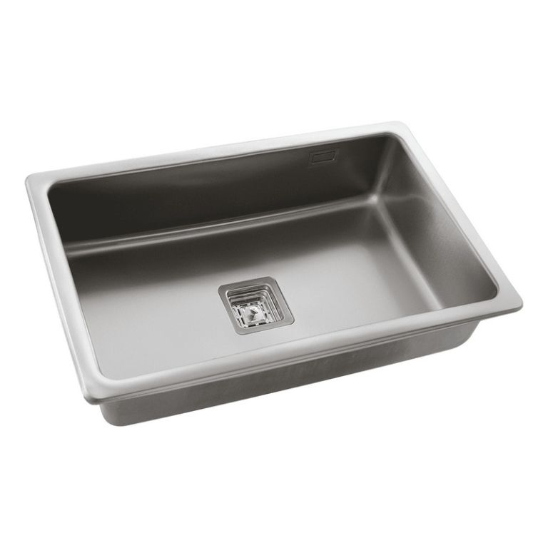 Bacha Acero Inoxidable Mi Pileta Designia 788 Simple Bajo