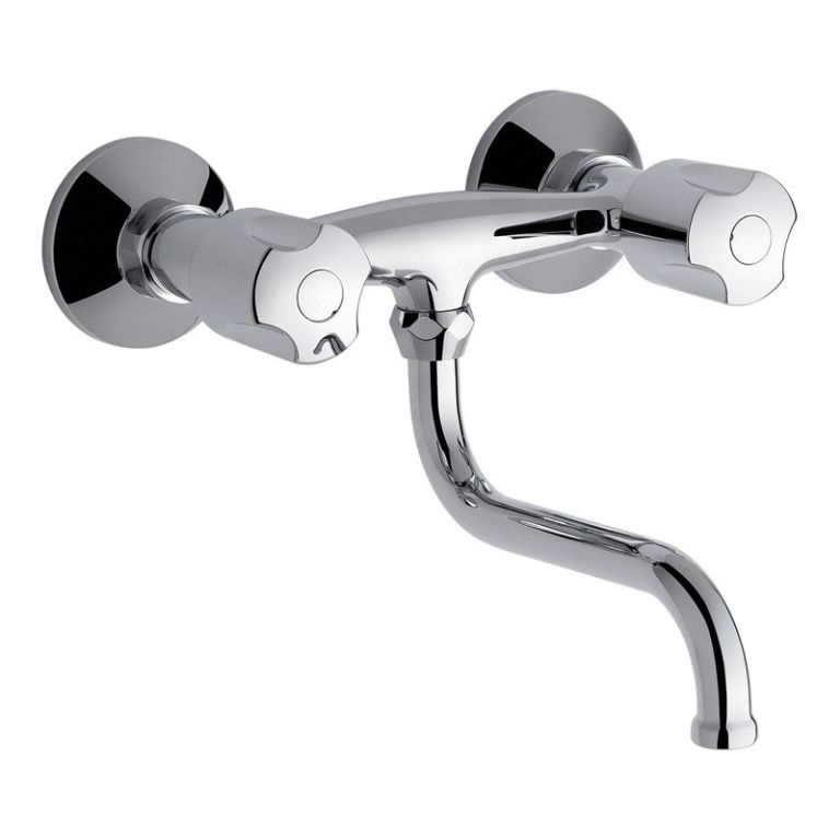 Griferia Fv Pampa Cocina Pared Exterior 0409/b6 Garantia