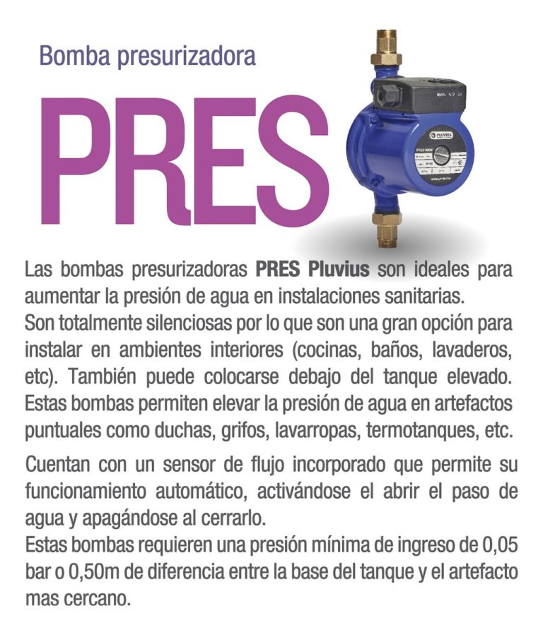 Bomba Presurizadora Latyn Pluvius Pres 100w - Imagen 4