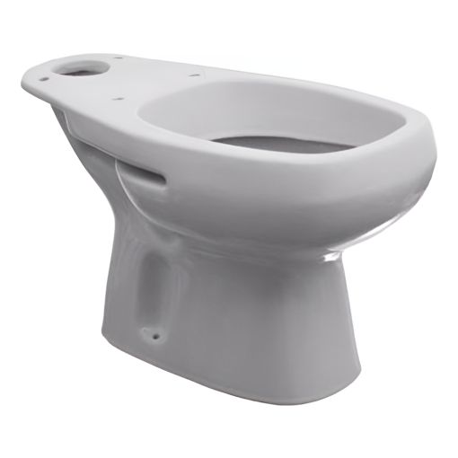 Inodoro Largo Roca Monaco Porcelana Blanco