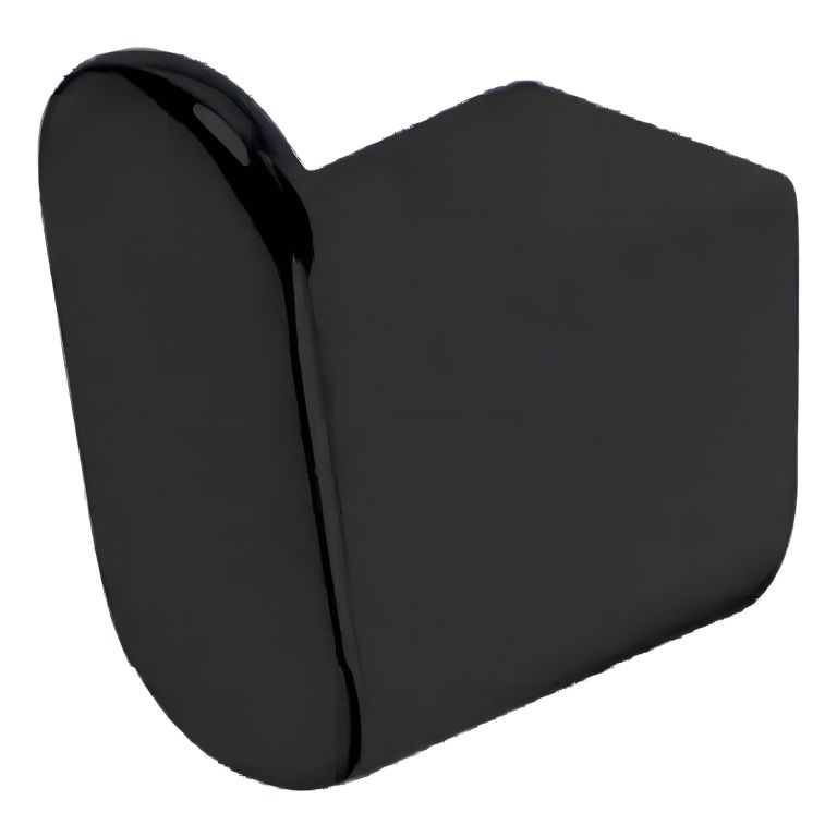 Percha Peirano Soria Negro - Accesorio Baño 16030bl