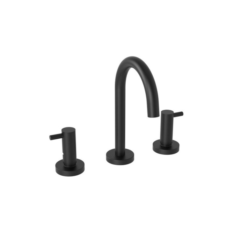 Grifería Hidromet Jet Black Lavatorio Mesada