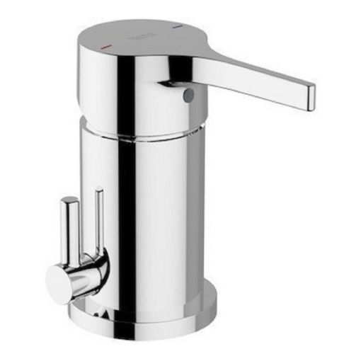 Griferia Roca Iconia Bidet Monocomando Cromo