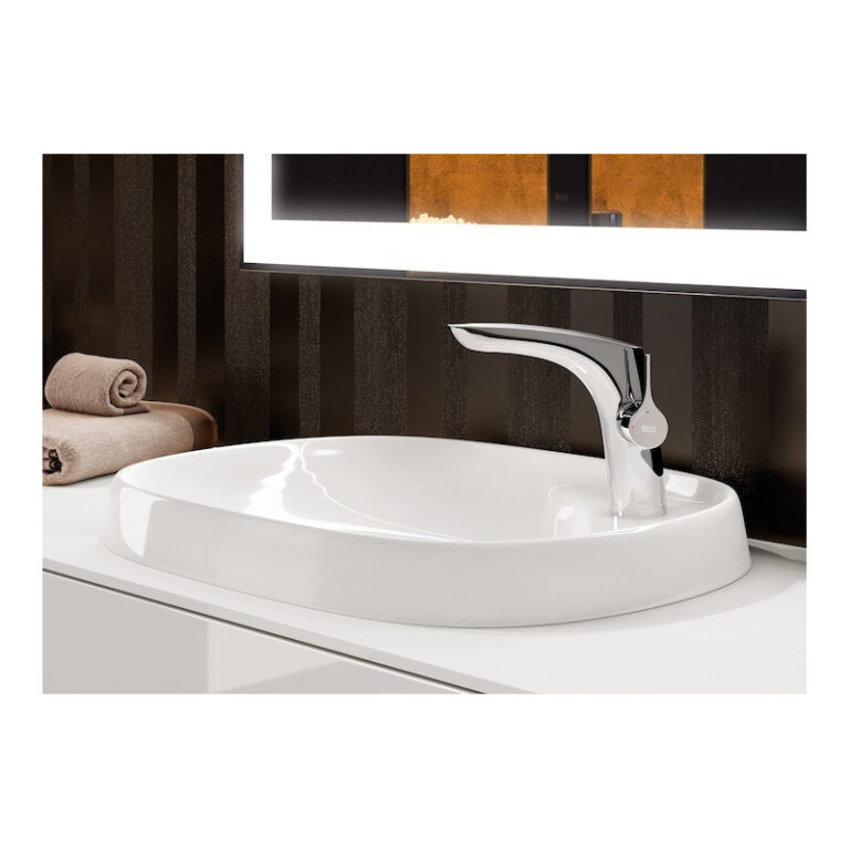 Grifería Roca Iconia Lavatorio Bajo Monocomando Cromo - Imagen 4