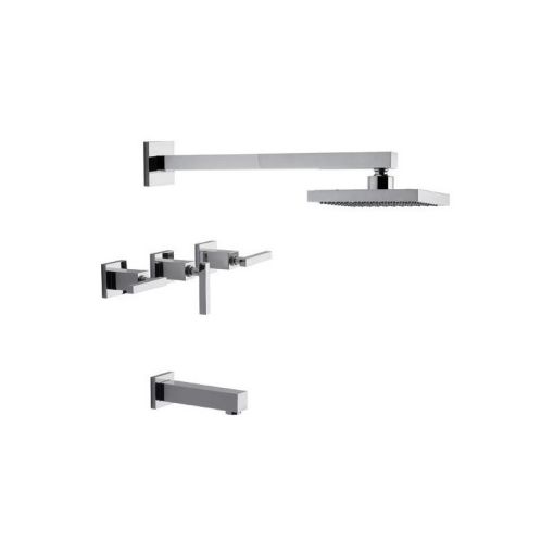 Griferia Fv Dominic Lever Ducha De Embutir 103/85l Fv 85