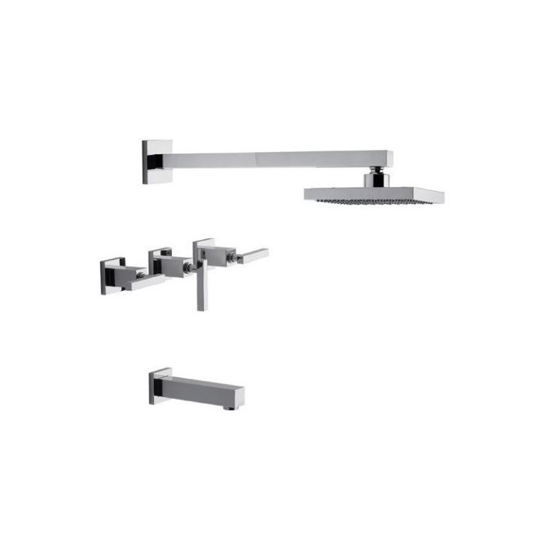 Griferia Fv Dominic Lever Ducha De Embutir 103/85l Fv 85