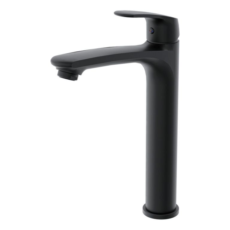 Griferia Vasser Kassia Negro Lavatorio Alto 11a/1102.ng