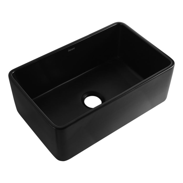 Bacha Peirano Cocina Simple Porcelana Sopapa Completa Bch16n