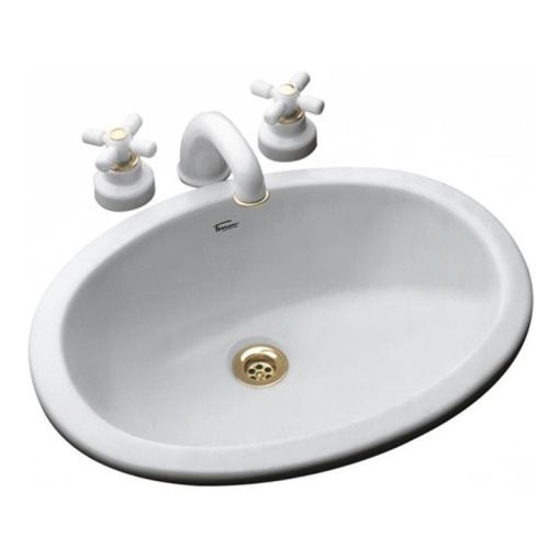 Bacha De Bano Ferrum Esquel Sobre Mesada Lesf Encastrable