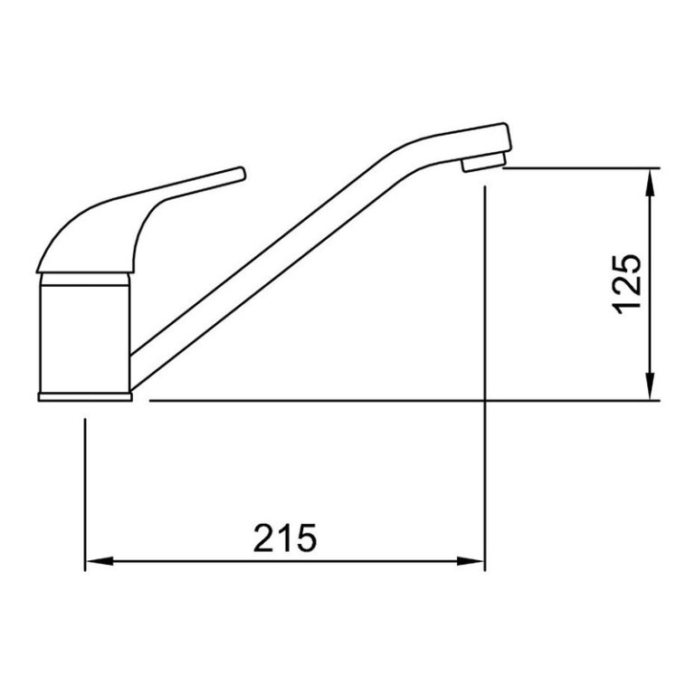 Griferia Peirano Renacer Monocomando Cocina Mesada 20-102 - Imagen 2