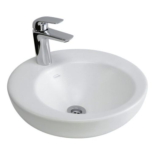 Bacha Ferrum Tori L326k Lavatorio Blanco De Apoyo