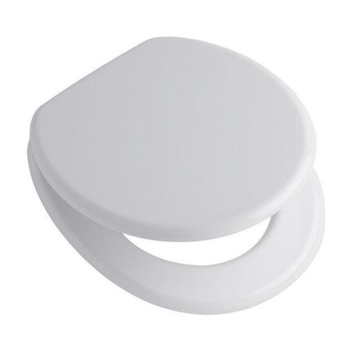 Tapa Asiento De Inodoro Ferrum Andina Polipropileno Blanco