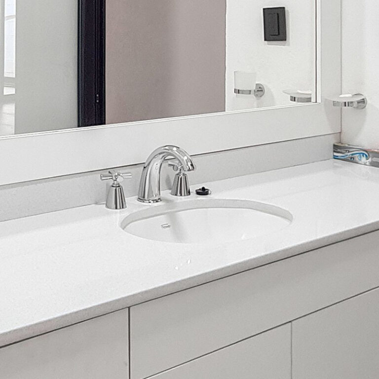 Bacha De Bano Ferrum Esquel Bajo Mesada Embutir Lebf - Imagen 4