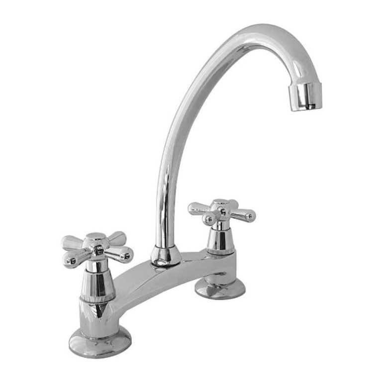 Griferia Peirano Ares Cocina Mesada 914/cr Cromo