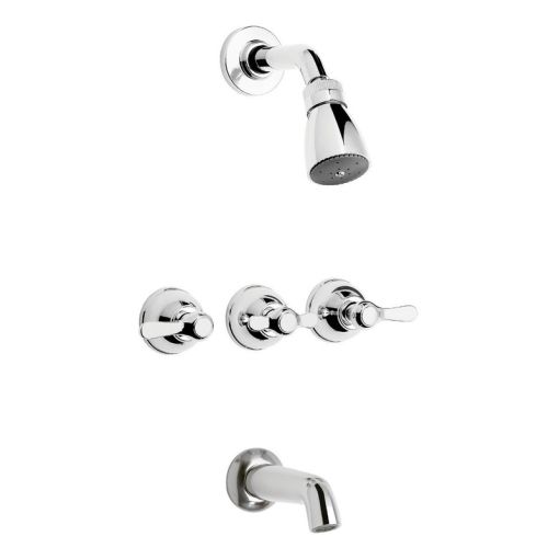 Griferia Peirano Bedia Ducha Embutir C/trans Cierre Ceramico