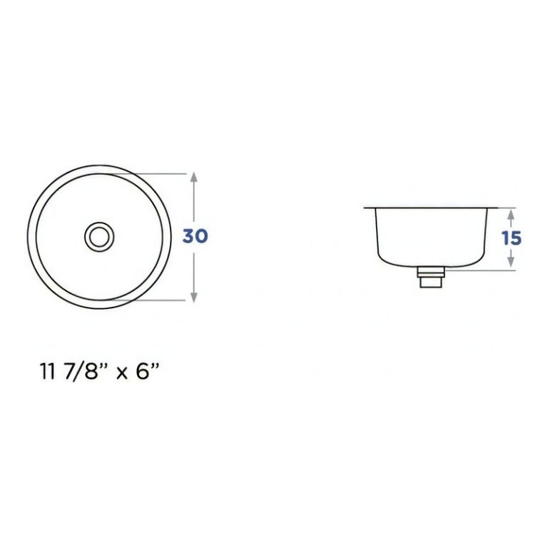 Bacha Cocina Mi Pileta Encastrabl Sobre Mes Empotrar 300e In - Imagen 4