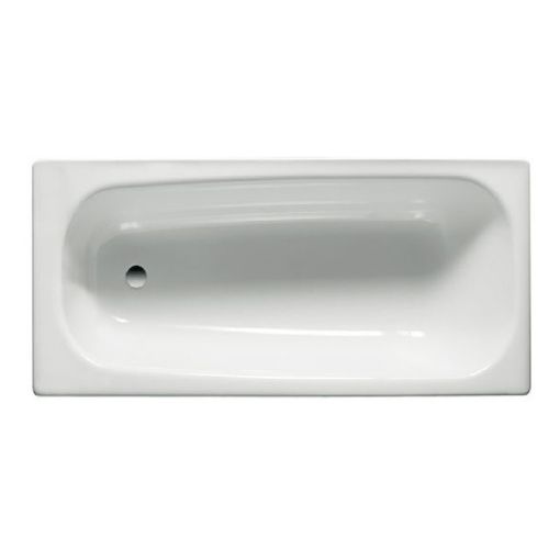 Banera Roca Sacha Enlozada Antideslizante 140 X 70 Blanca