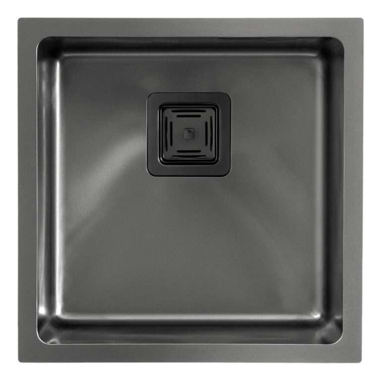 Bacha Mi Pileta Essentia Cocina Simple Acero 640 Black - Imagen 4